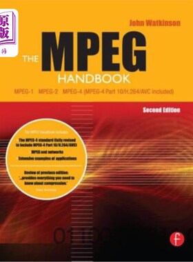 海外直订The MPEG Handbook: MPEG-1, MPEG-2, MPEG-4 MPEG手册:MPEG-1, MPEG-2, MPEG-4