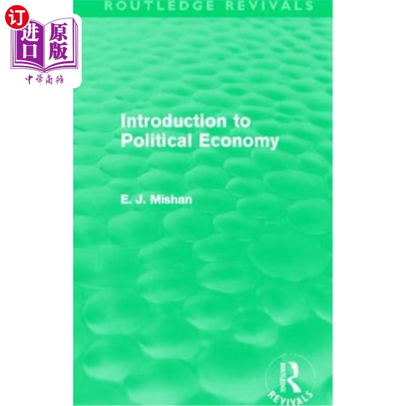 海外直订Introduction to Political Economy (Routledge Revivals) 政治经济学概论(Routledge Revivals)