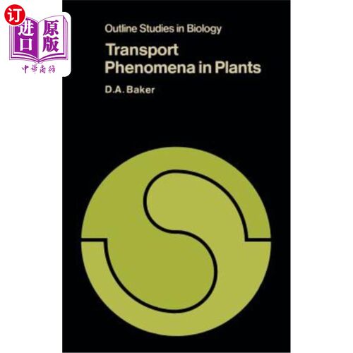 海外直订Transport Phenomena in Plants 植物的转运现象