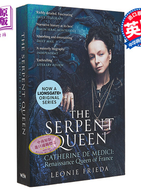 现货 毒蛇王后 英文原版 The Serpent Queen Leonie Frieda 影视小说 电影小说【中商原版】