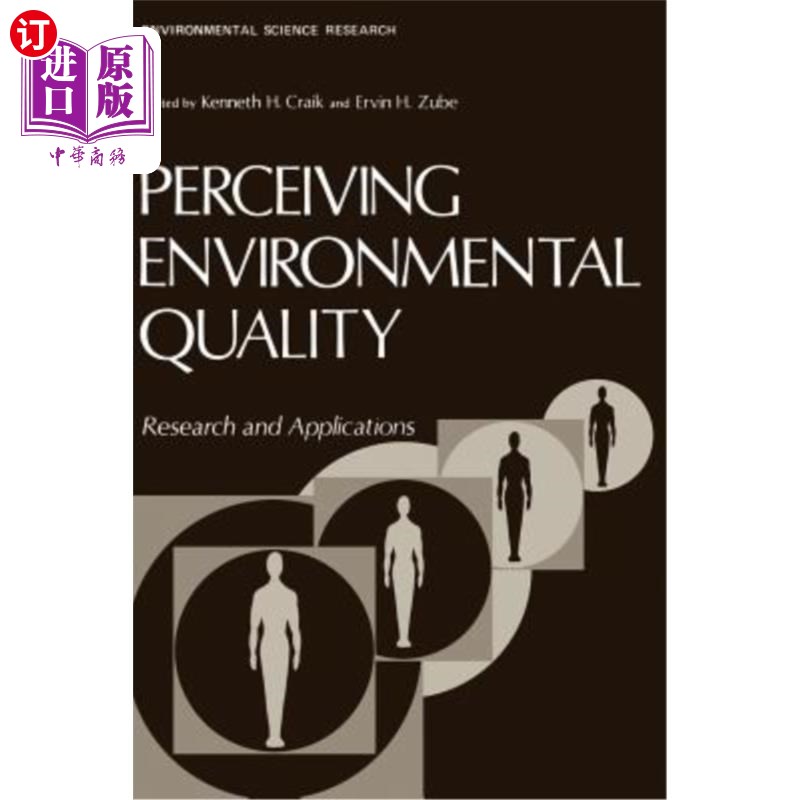 海外直订Perceiving Environmental Quality: Research and Applications 感知环境质量:研究与应用