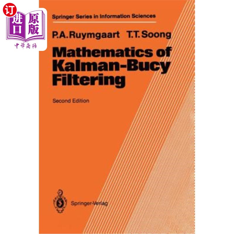 海外直订Mathematics of Kalman-Bucy Filtering 卡尔曼-布西滤波数学