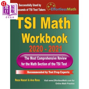 Comprehensive Math The 海外直订TSI Review Sectio 2020 the Workbook TSI数学练习册20 2021 for Most