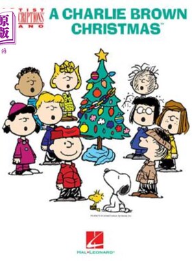 海外直订A Charlie Brown Christmas: Artist Transcriptions for Piano 查理·布朗的圣诞节:艺术家为钢琴誊写