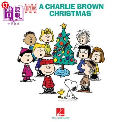 海外直订A Charlie Brown Christmas: Artist Transcriptions for Piano 查理·布朗的圣诞节:艺术家为钢琴誊写