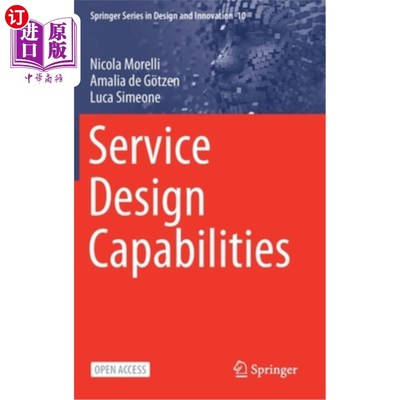 海外直订Service Design Capabilities 服务设计能力