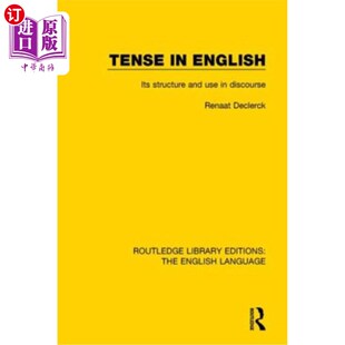 海外直订Tense in English: Its Structure and Use in Discourse 英语中时态的结构及其在语篇中的运用