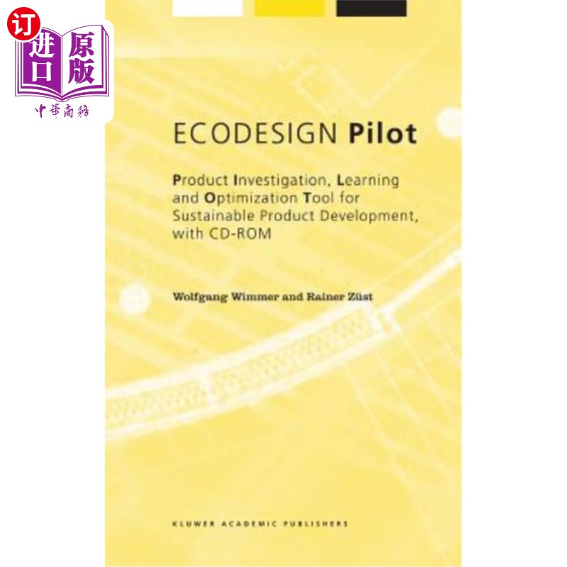 海外直订EcoDesign Pilot: Product Investigation, Learning and Optimization Tool for Susta 生态设计试点:产品调查，学