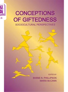 海外直订Conceptions of Giftedness: Sociocultural Perspectives 天赋的概念:社会文化视角