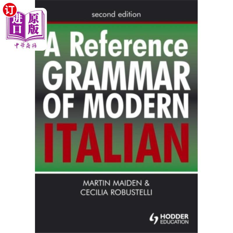 海外直订Reference Grammar of Modern Italian 现代意大利语参考语法