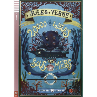 法文原版ELI Young Adult Readers French B1: Vingt mille lieues sous les mers 海底两万里 法语学习分级读物【中商原版】