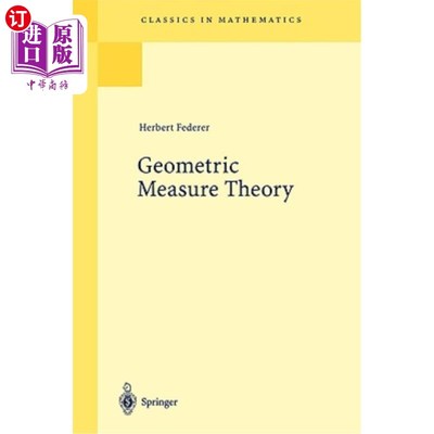 海外直订Geometric Measure Theory 几何度量理论