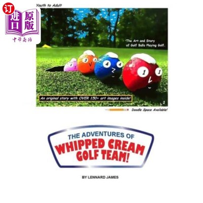 海外直订The Adventures of Whipped Cream Golf Team! 奶油高尔夫球队的冒险!