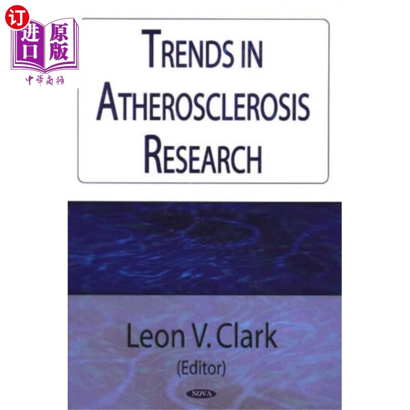 海外直订医药图书Trends in Atherosclerosis Research 动脉粥样硬化研究趋势