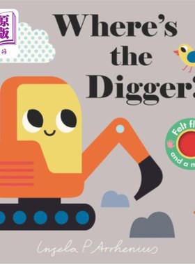 海外直订Where's the Digger? 挖掘机在哪里?