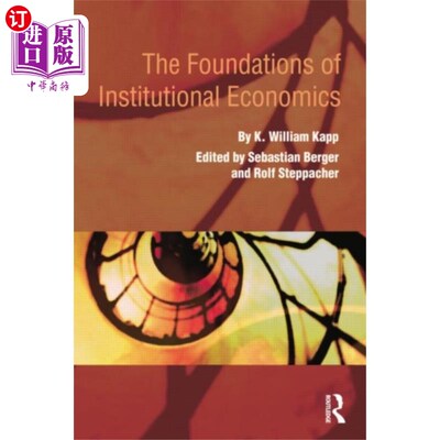 海外直订Foundations of Institutional Economics 制度经济学基础