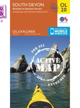 海外直订South Devon, Brixham to Newton Ferrers 南德文郡，布里克斯汉姆到牛顿费雷尔斯