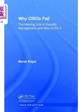 海外直订Why CISOs Fail 为什么CISO会失败