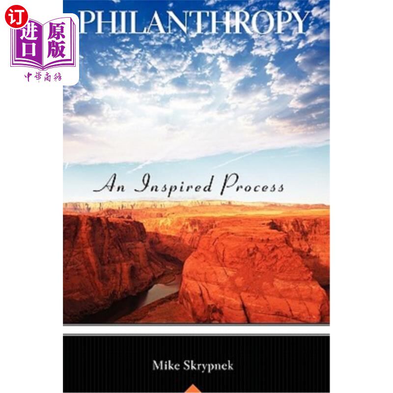 海外直订philanthropy; an inspired process 慈善事业灵感迸发的过程