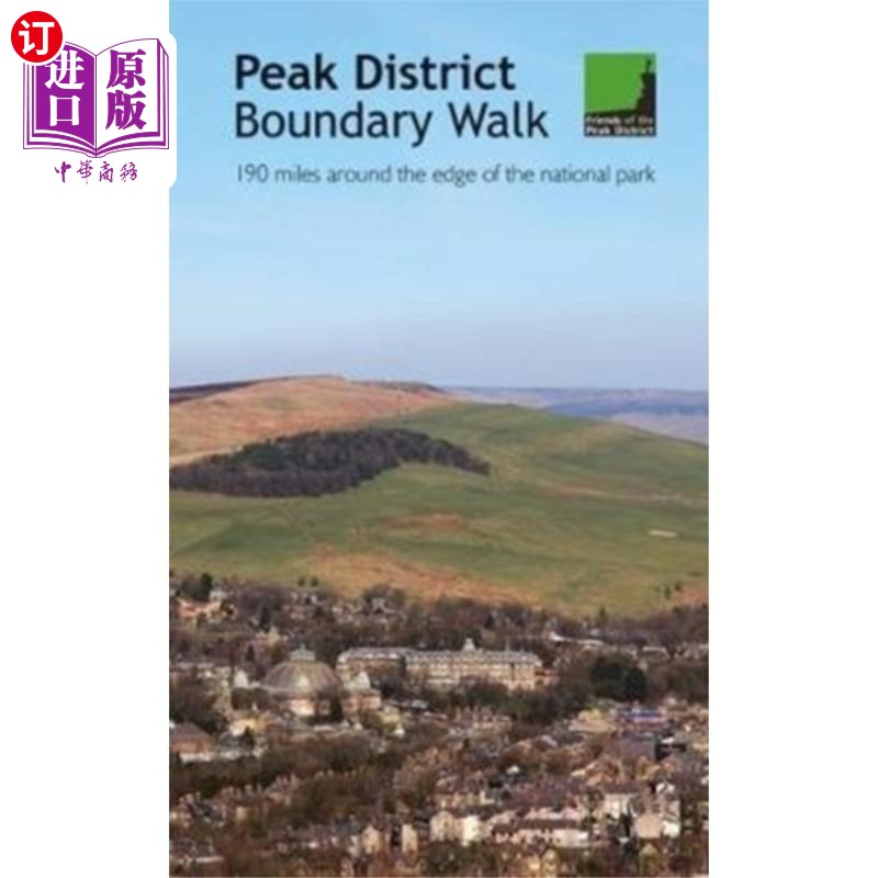 海外直订Peak District Boundary Walk 山顶分区界线步行道