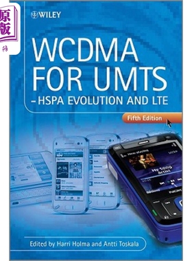 现货 用于通用移动通信系统的宽带码分多址移动通信系统 Wcdma For Umts - Hspa Evolution And Lte 5E Harri Holma 英文原版