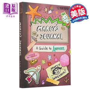 预售 玛茜日记 动画片奇幻沼泽指南 精装 英文原版 Marcy s Journal  A Guide to Amphibia【中商原版】