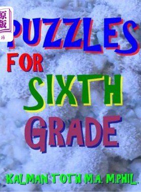 海外直订医药图书Puzzles for Sixth Grade: 80 Large Print Word Search Puzzles 六年级拼图：80 个大字体单词搜索拼图