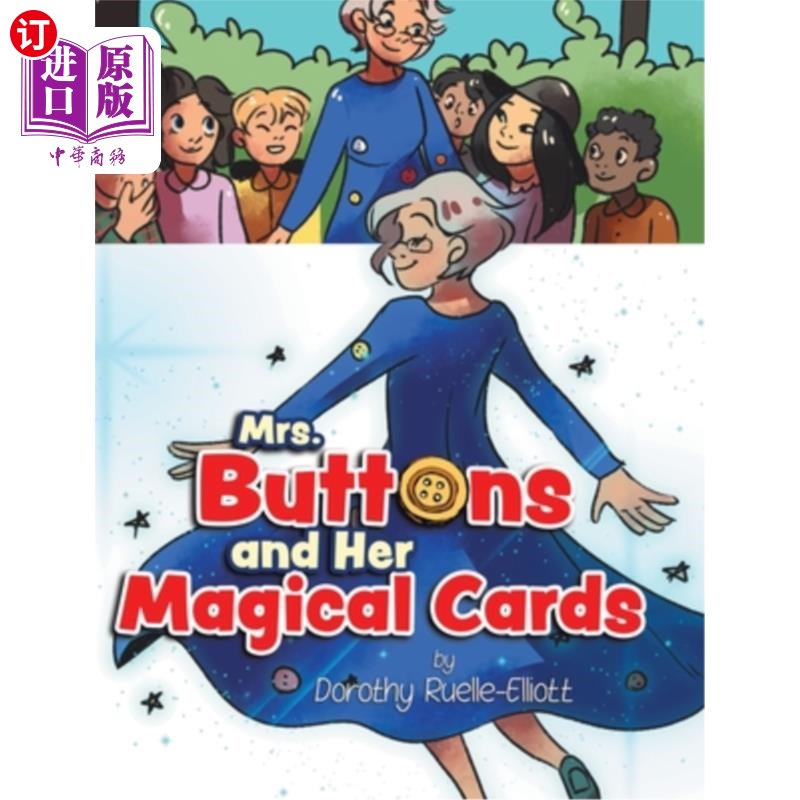 海外直订Mrs. Buttons and Her Magical Cards 巴顿夫人和她的魔法卡片