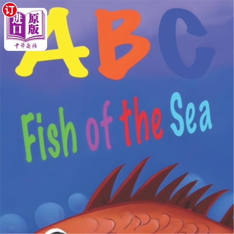 海外直订ABC Fish of the Sea ABC海里的鱼