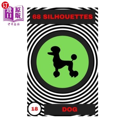 海外直订Dog: 68 Silhouettes 狗：68个轮廓