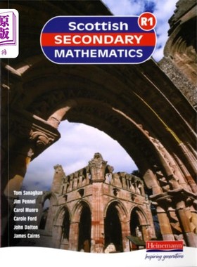 海外直订Scottish Secondary Maths Red 1 Student Book 苏格兰中学数学红色1学生用书