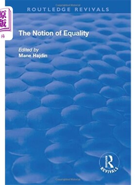 海外直订Notion of Equality 平等的概念