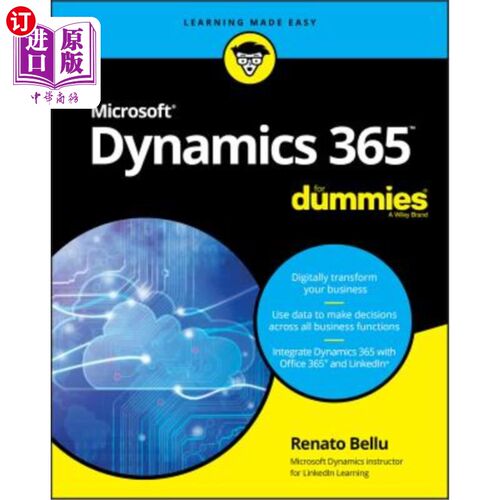 海外直订Microsoft Dynamics 365 for Dummies 用于假人的Microsoft Dynamics 365