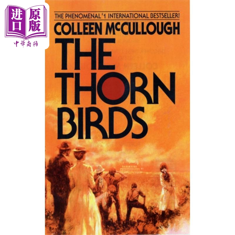 现货荆棘鸟 The Thorn Birds Anniversary Edition英文原版 Colleen McCullough【中商原版】