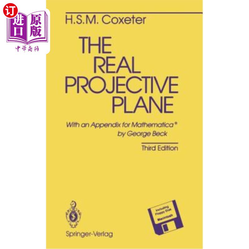 海外直订The Real Projective Plane 真射影平面