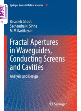 海外直订Fractal Apertures in Waveguides, Conducting Screens and Cavities: Analysis and D 波导、导电屏和空腔中的分形孔径