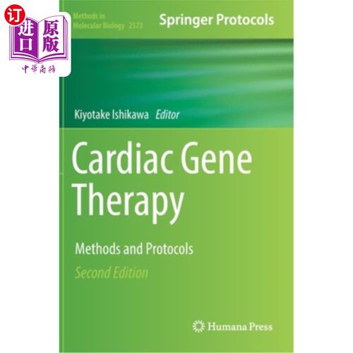 海外直订Cardiac Gene Therapy: Methods and Protocols 心脏基因治疗:方法和方案