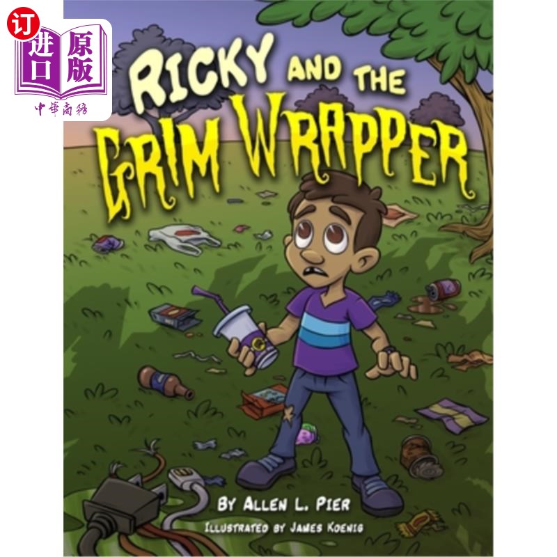 海外直订Ricky and the Grim Wrapper 瑞奇和冷酷的包装