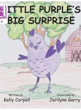 海外直订Little Purple's Big Surprise 小紫色的大惊喜