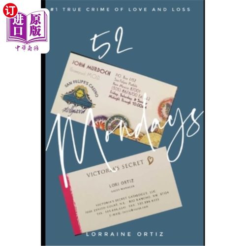 海外直订52 Mondays: True Story of Intense Love and Loss 《52个星期一：强烈的爱与失去的真实故事