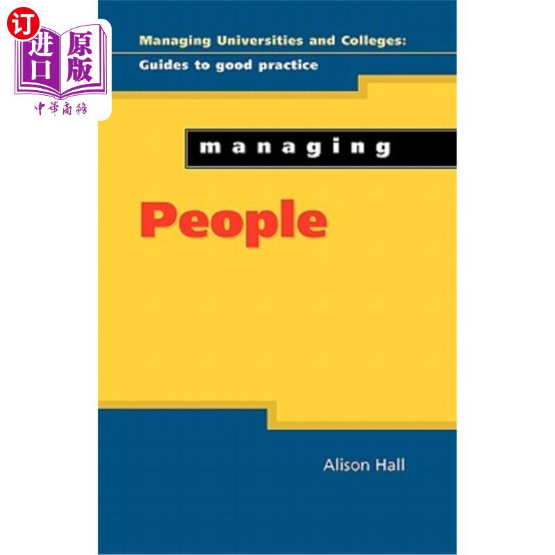 海外直订Managing People 管理人员