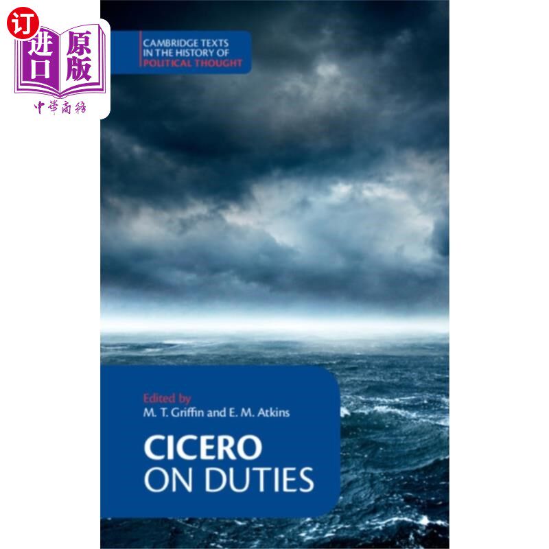 海外直订古英语 Cicero: On Duties 西塞罗:《论责任》