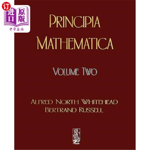 海外直订Principia Mathematica - Volume Two 数学原理-第二卷