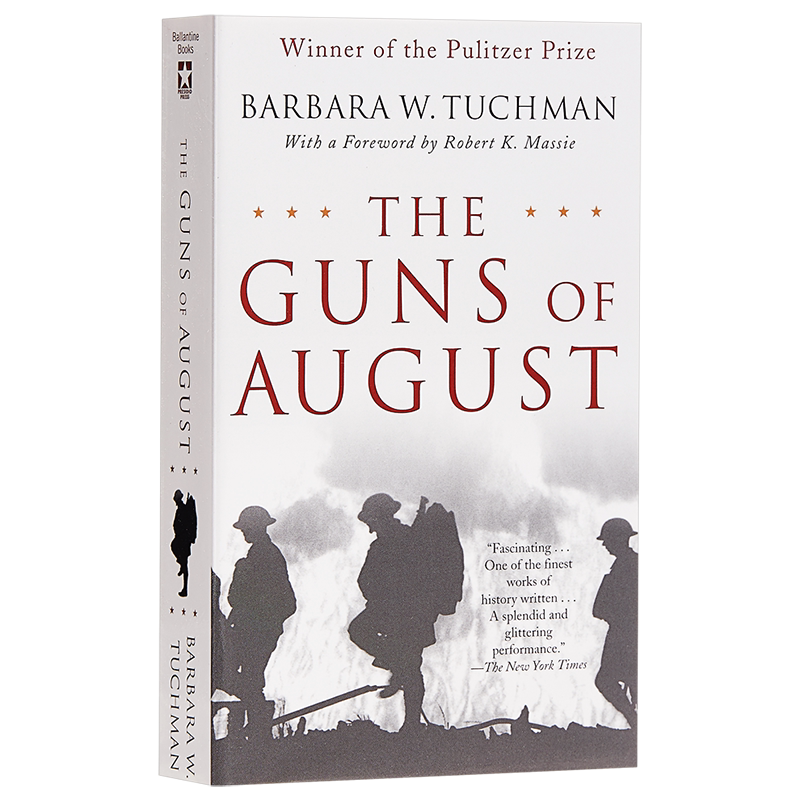 八月炮火 巴巴拉 塔奇曼 Barbara W Tuchman英文原版 The Guns of August【中商原版】