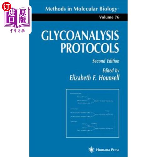 海外直订医药图书Glycoanalysis Protocols 糖分析协议