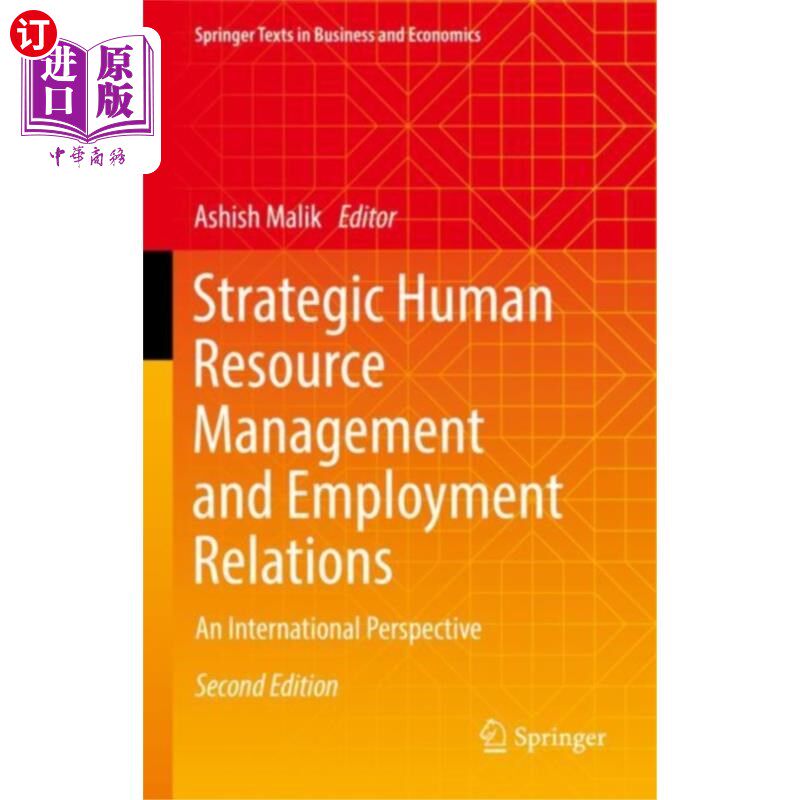 海外直订Strategic Human Resource Management and Employme... “策略性人力资源管理及雇佣关系