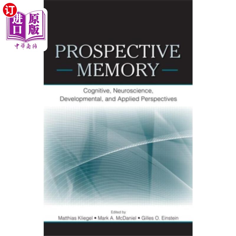 海外直订Prospective Memory 前瞻记忆