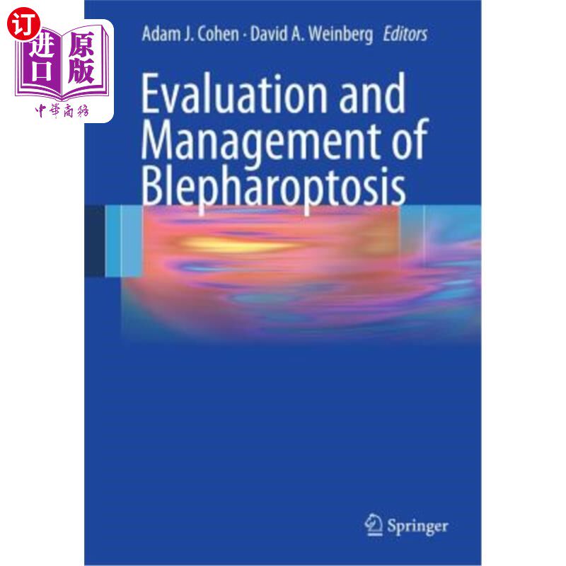 海外直订医药图书Evaluation and Management of Blepharoptosis 上睑下垂的评价与处理