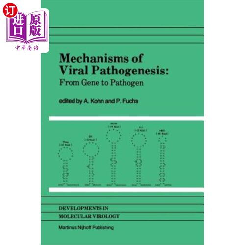 海外直订医药图书Mechanisms of Viral Pathogenesis: From Gene to Pathogen Proceedings of 28th Ohol 病毒发病机制：从基