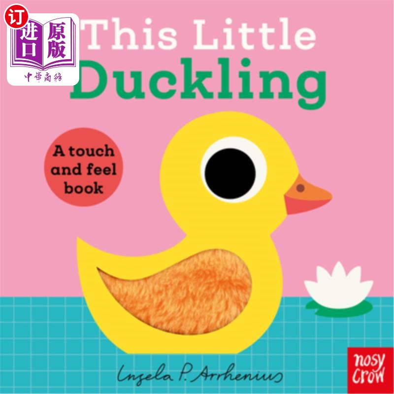 海外直订This Little Duckling: A Touch and Feel Book 这本《小鸭子：触摸和感觉》书